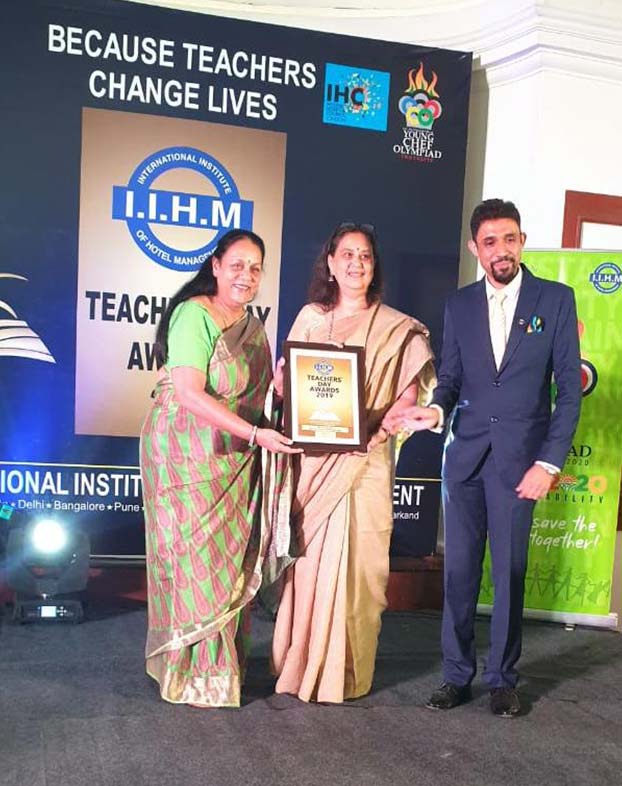 Award of Excellence conferred on Ms Indira Kohli