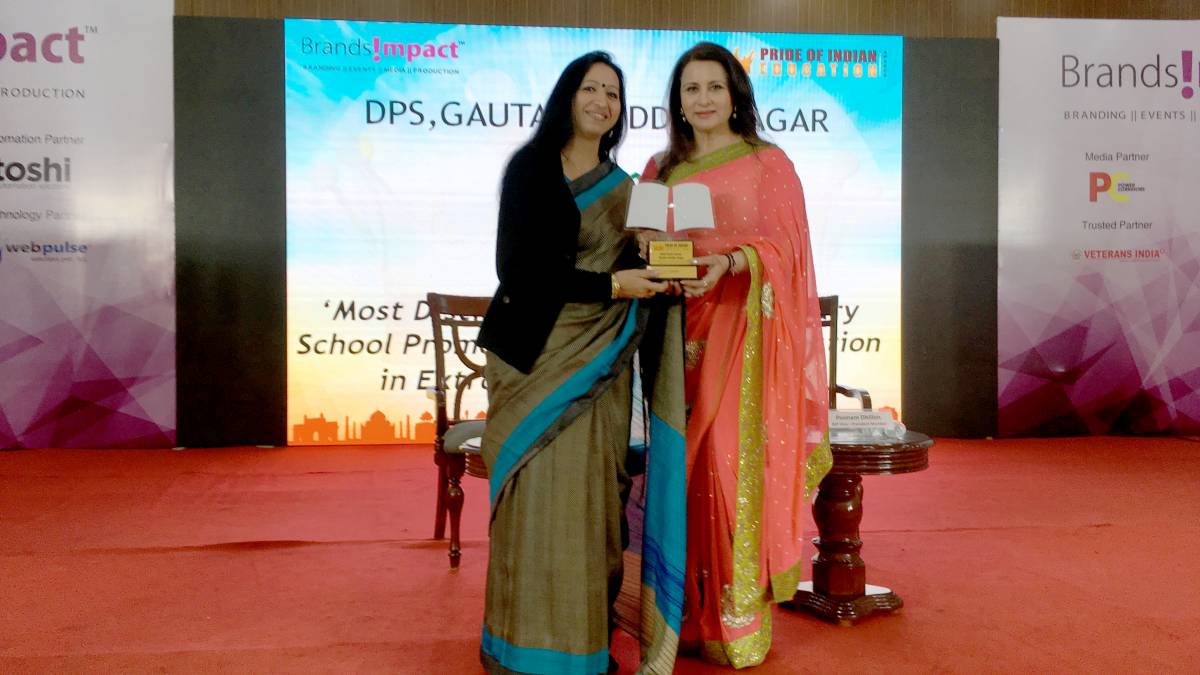 DPS, GBN acknowledged for its efforts towards Promoting Extra-curricular Activities