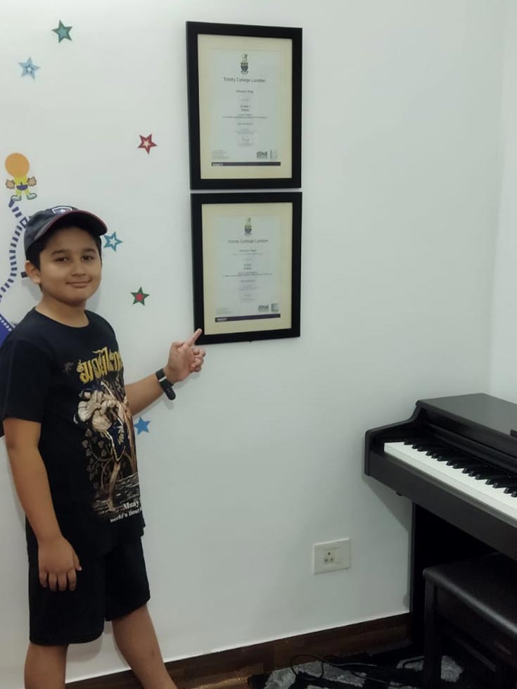 Exuberant Piano Player