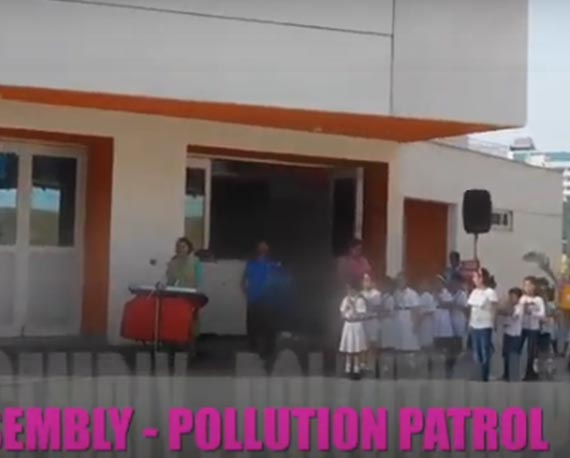 Class 2 Special Assembly on Pollution Patrol