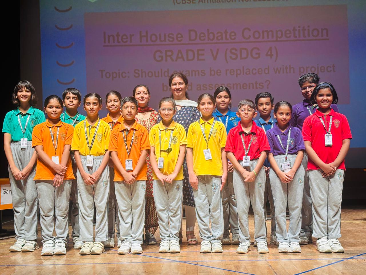 Primary Wing-Inter House Debate Competition (Grade 5)