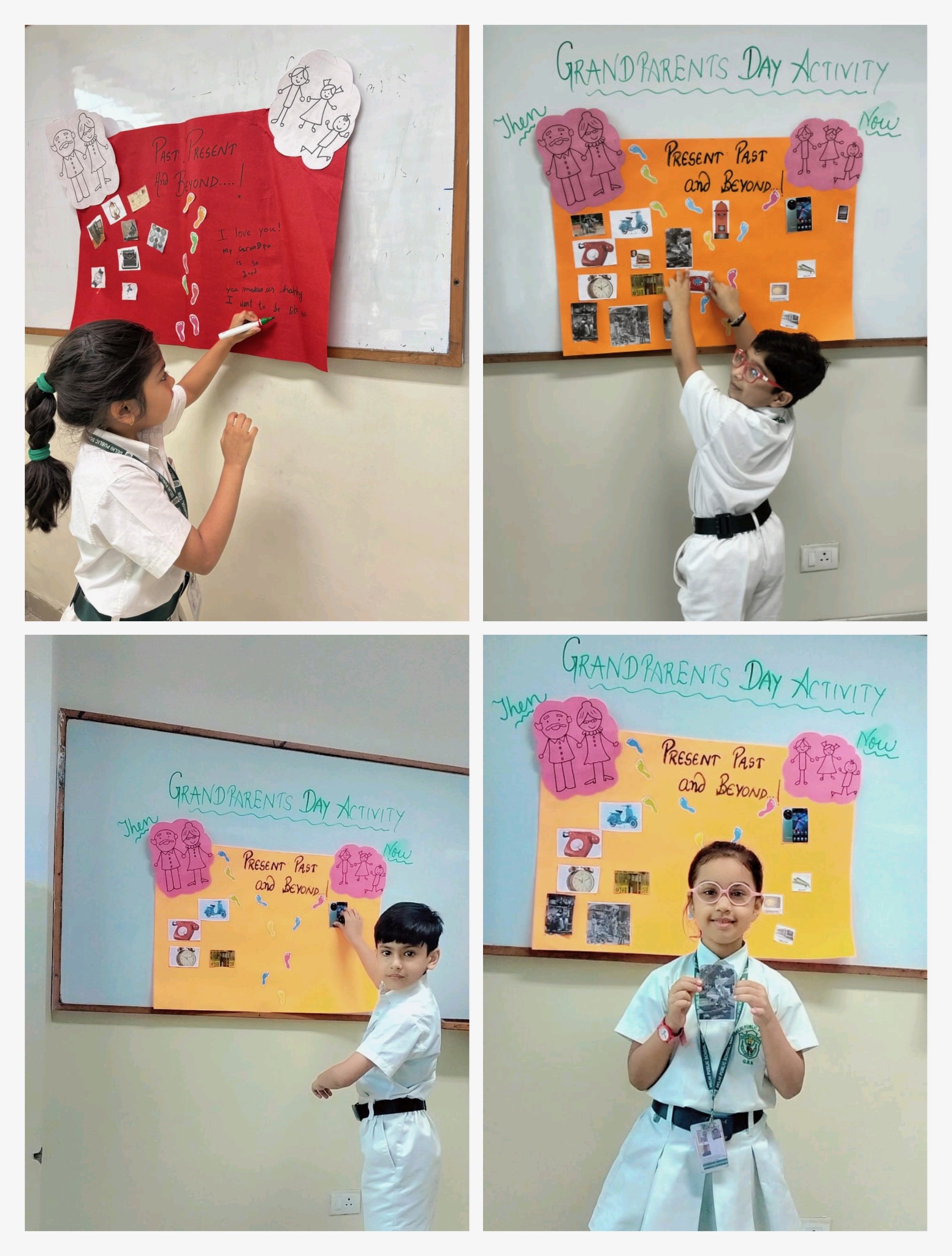 Grandparents Giggle Day with Grade 2