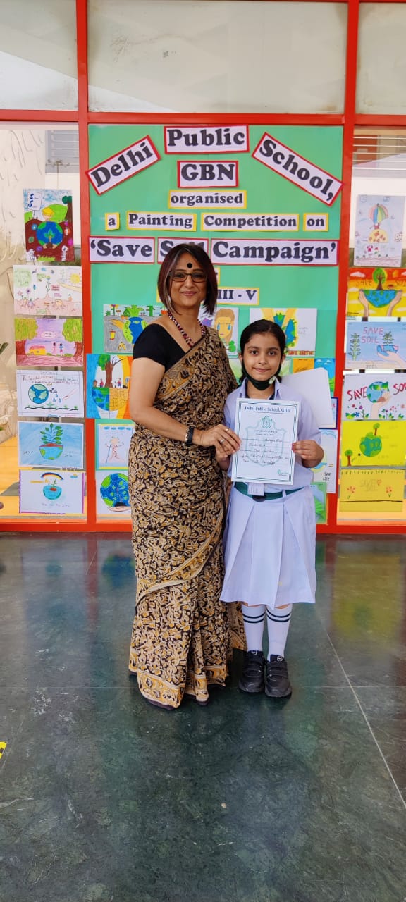 Painting Competition on 'Save Soil Campaign'