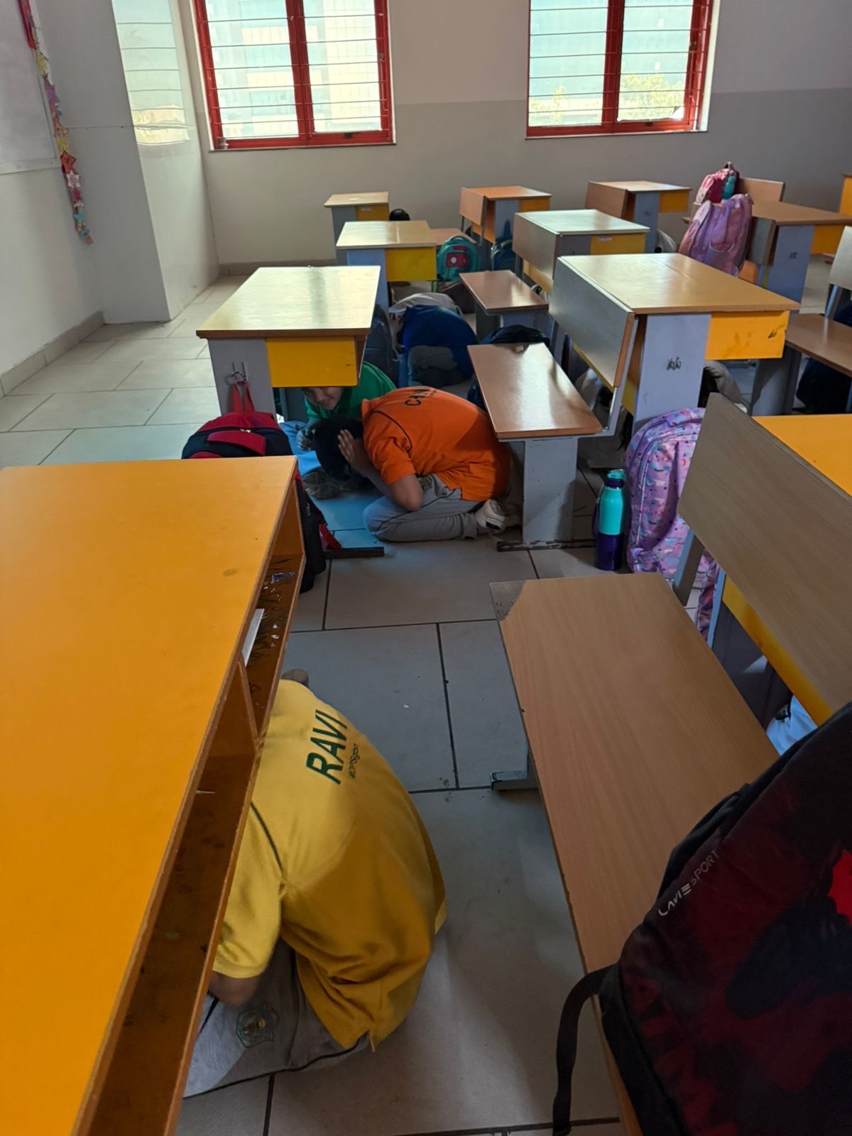 Mock Drill at DPS, GBN