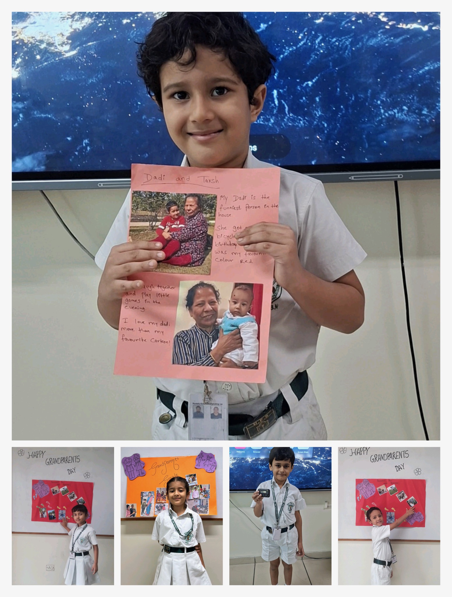 Grandparents Giggle Day with Grade 2