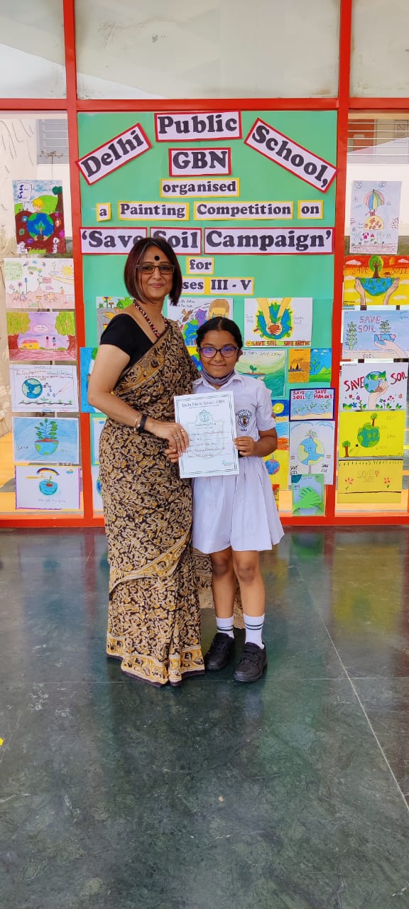 Painting Competition on 'Save Soil Campaign'