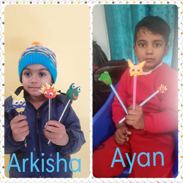 Amazing Clay Pencil Toppers