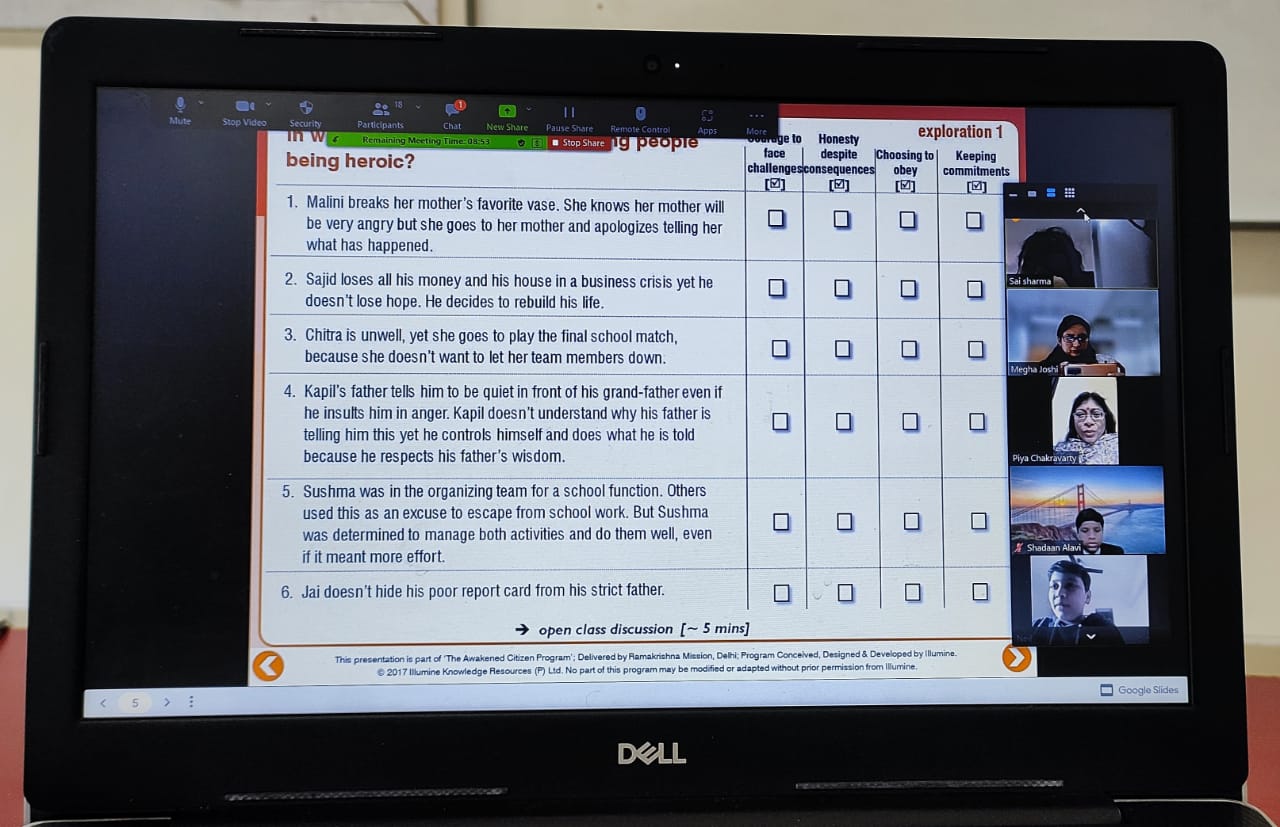 Awakened Citizen Program at DPSGBN