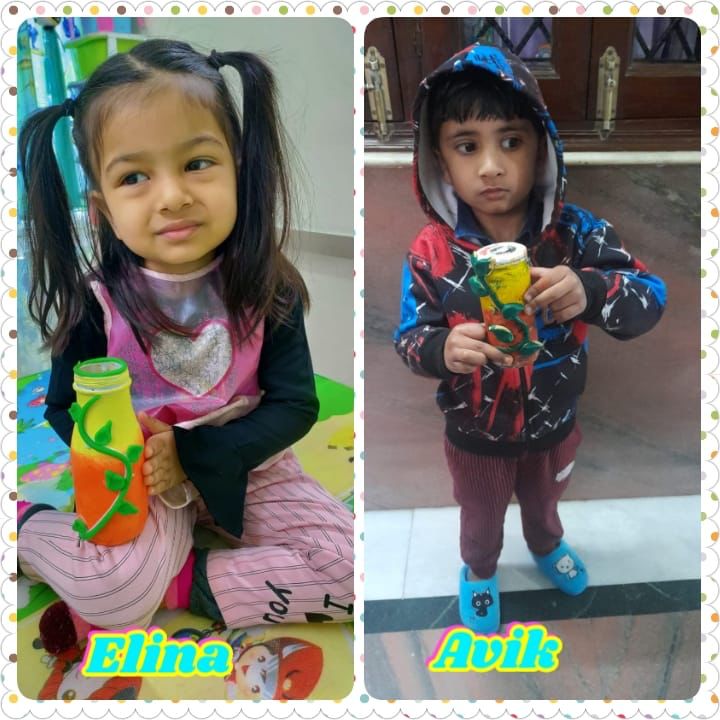 Bottle Painting Activity