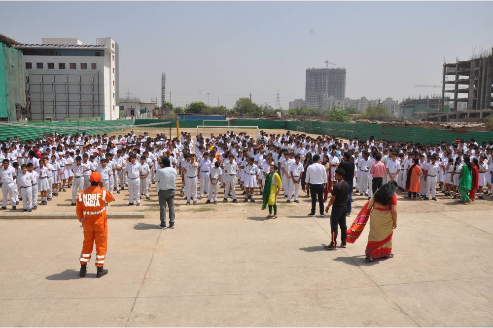 Mega Earthquake Evacuation Drill