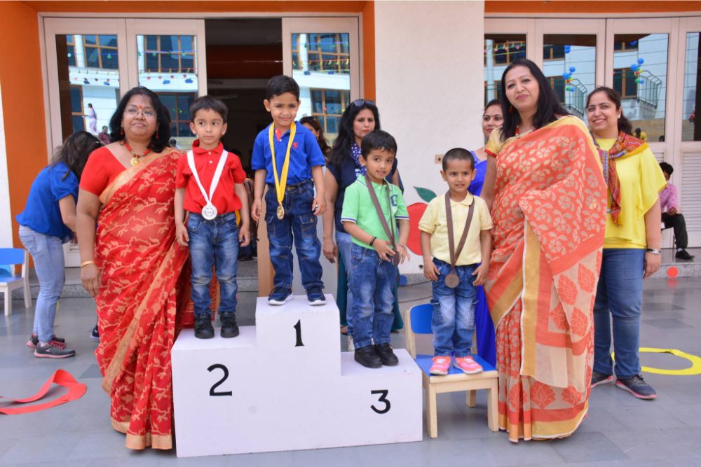 2ND PRE-SCHOOL SPORTS DAY CELEBRATED AT DPS,GBN