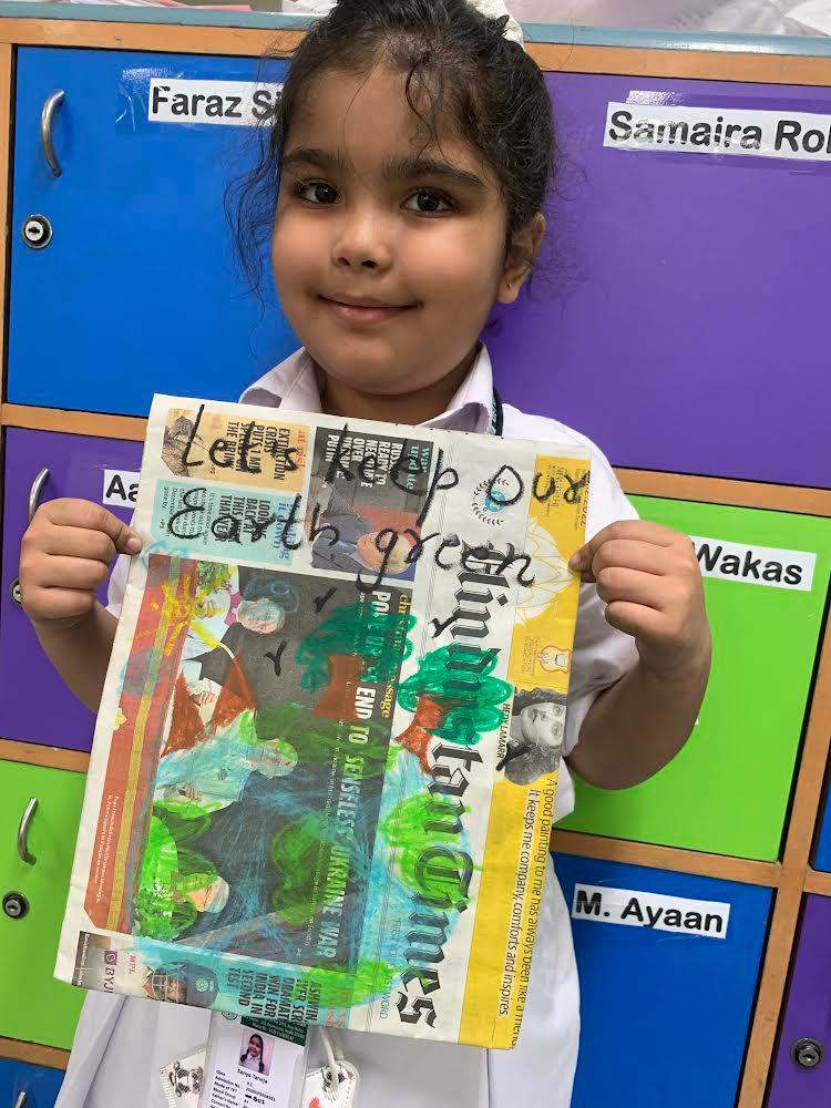 An Ode to Mother Earth and EVS - Green Footprints (Special Week)