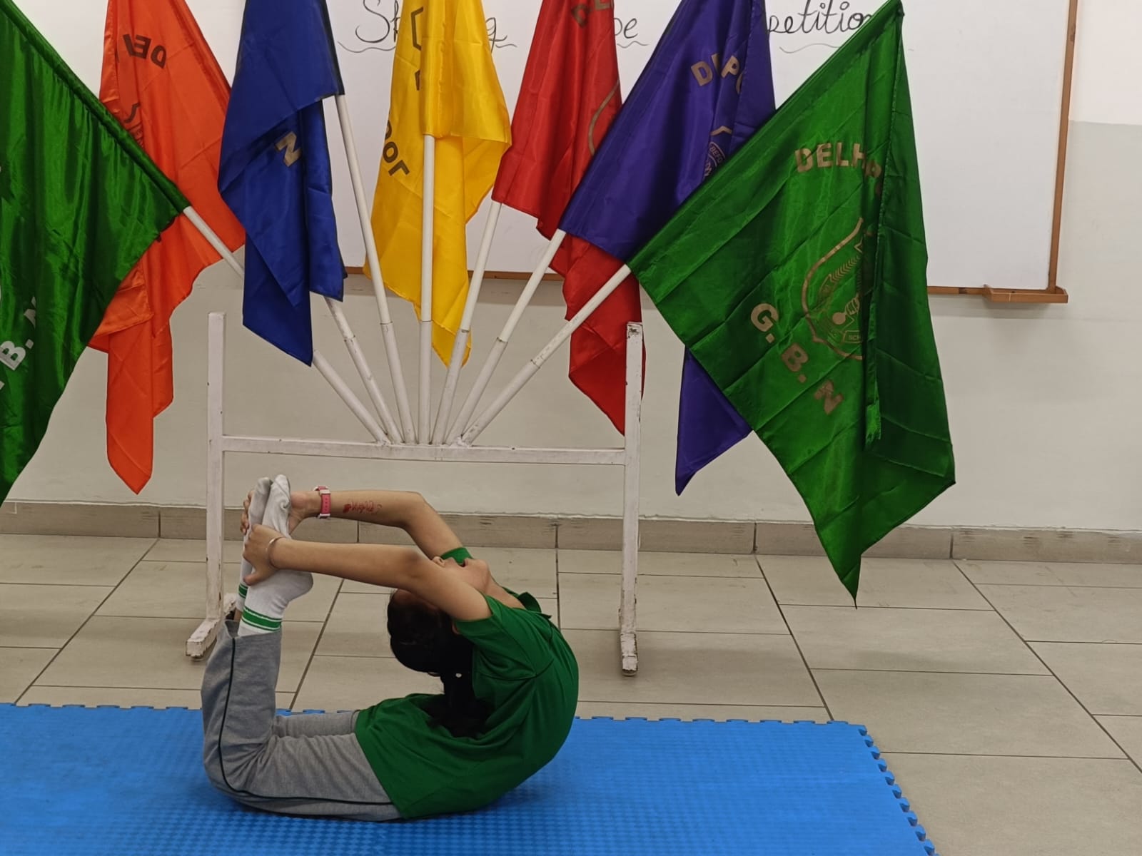 Inter House Skipping & Yoga Competition