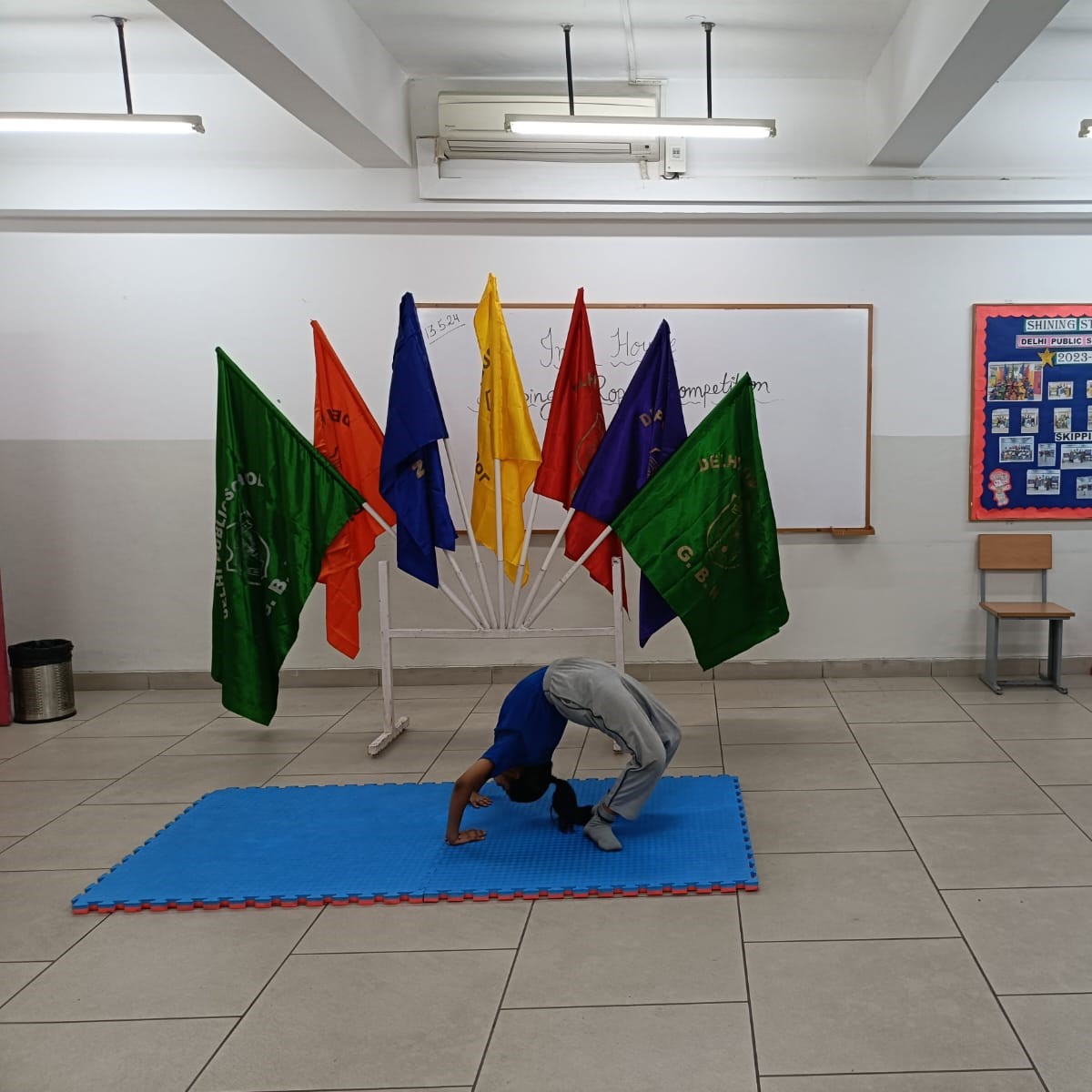 Inter House Skipping & Yoga Competition