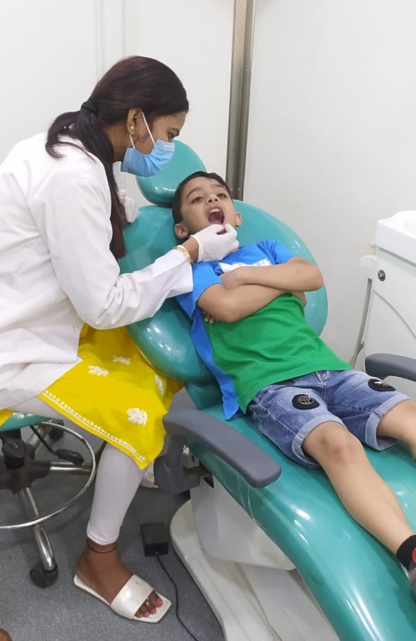 Free Dental Check-up Camp by Interact Club in collaboration with Rotary Noida Blood Centre  