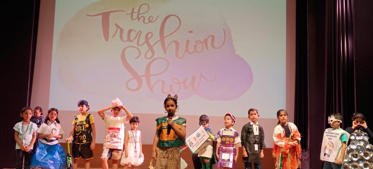 Trashion- (Fashion+ Trash show)