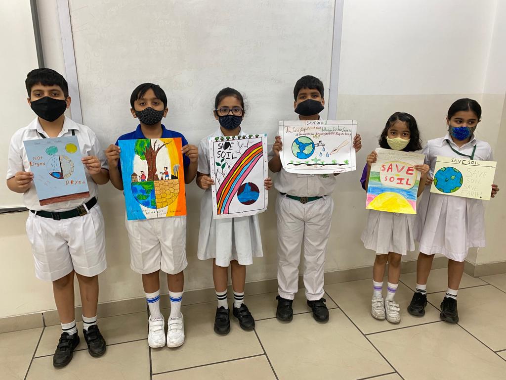 Painting Competition on 'Save Soil Campaign'
