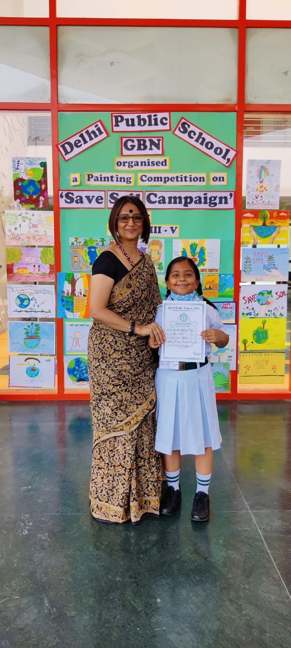 Painting Competition on 'Save Soil Campaign'