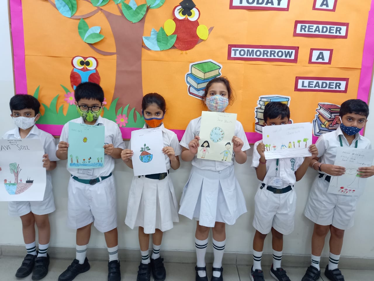 Painting Competition on 'Save Soil Campaign'